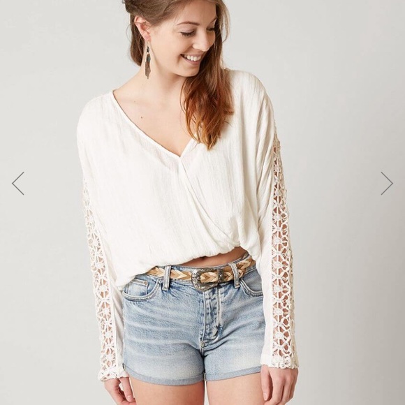 Free People Runaway Crochet Top - Picture 2 of 10
